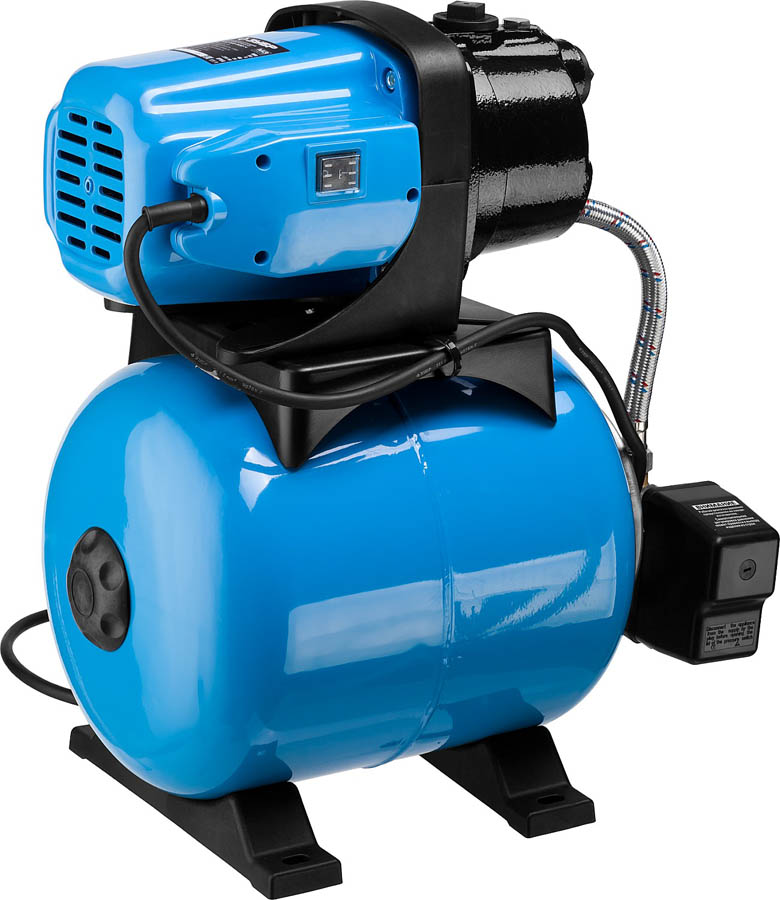 ЗУБР 800 Вт, 55 л/мин, станция насосная М3 НАС-М3-800-Ч купить по цене 17 250 ₽ в интернет магазине ТЕХСАД