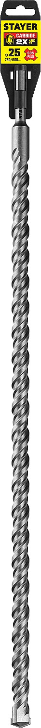 STAYER 25 x 800 мм, бур SDS-plus 2930-800-25_z02 купить по цене 1 930 ₽ в интернет магазине ТЕХСАД