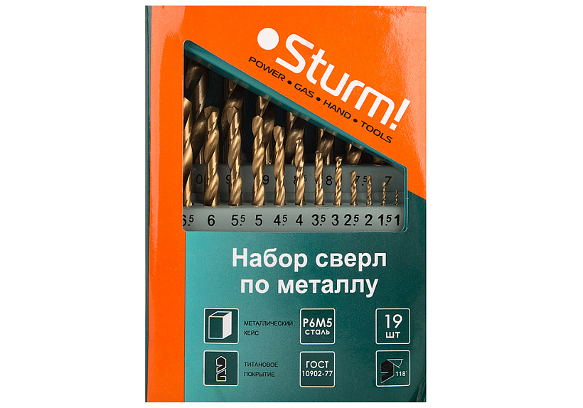 Набор сверл Sturm! 1055-03-SS3 купить по цене 1 220 ₽ в интернет магазине ТЕХСАД
