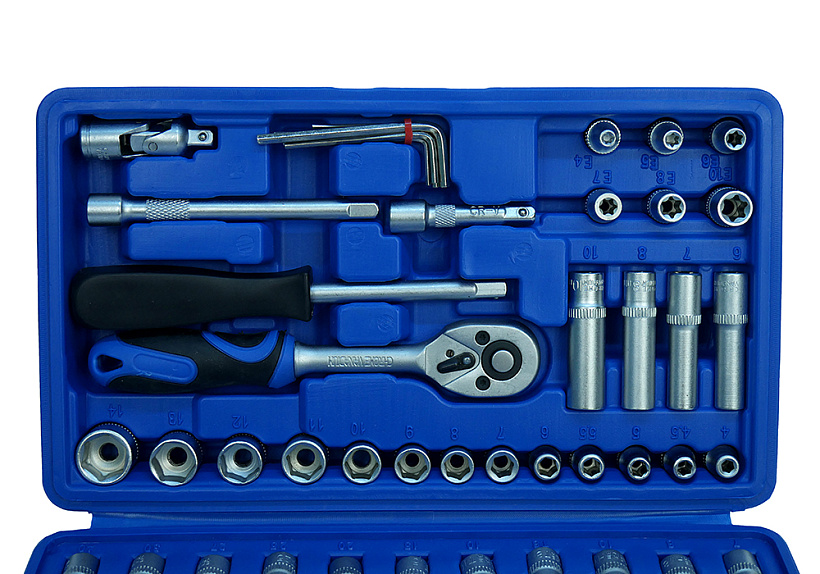 Набор инструментов для автомобиля 58 пр. СОЮЗ 1045-20-S58C купить по цене 1 270 ₽ в интернет магазине ТЕХСАД