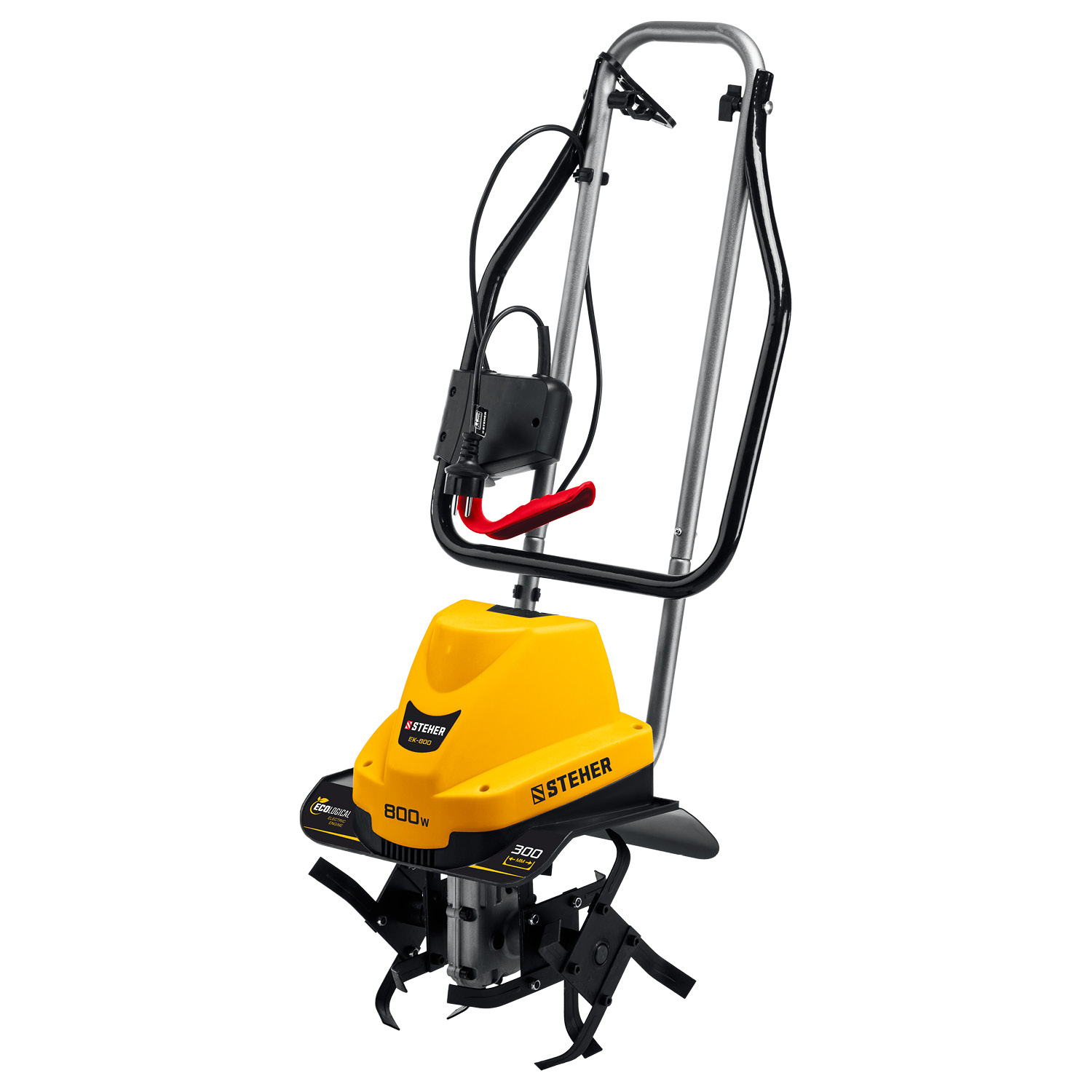 STEHER 800 Вт, 300 мм ширина обработки, 1 скорость, культиватор электрический EK-800 купить по цене 10&nbsp;260 ₽ в интернет магазине ТЕХСАД