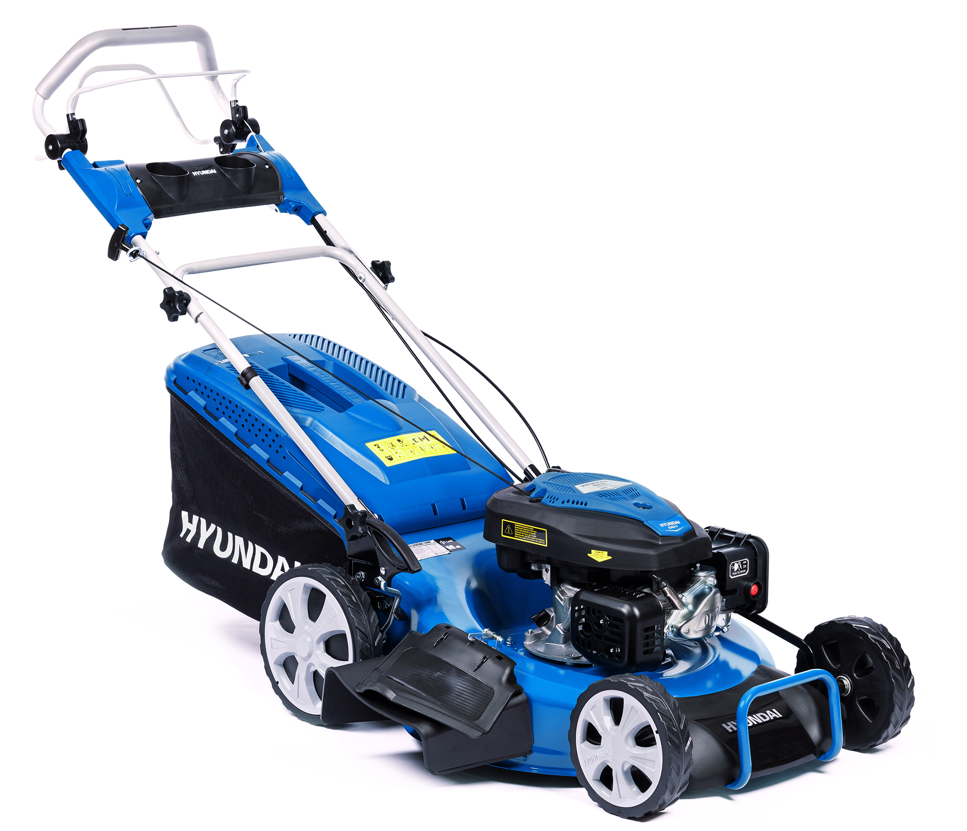 Бензиновая газонокосилка Hyundai L 5520S купить по цене 64 390 ₽ в интернет магазине ТЕХСАД