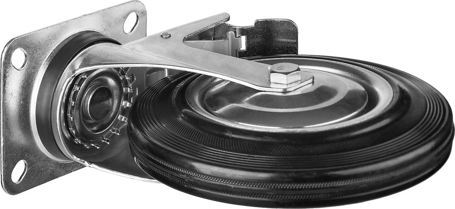 ЗУБР 200 мм, 185 кг, колесо поворотное 30936-200-S Профессионал купить по цене 1 580 ₽ в интернет магазине ТЕХСАД