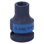 Головка торцевая ударная шестигранная 1/2'', 09 мм KING TONY 453509M Головка торцевая ударная шестигранная 1/2'', 09 мм KING TONY 453509M купить по цене 300 ₽ в интернет магазине ТЕХСАД