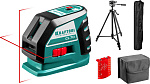 KRAFTOOL линейный лазерный нивелир со штативом CL70 3 34660-3 Professional купить по цене 12 280 ₽ в интернет магазине ТЕХСАД