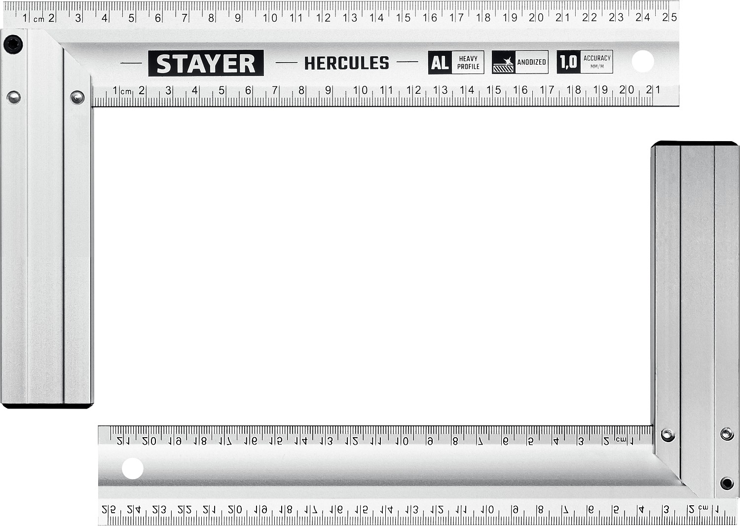 STAYER 250 х 2 мм, с усиленным алюминиевым полотном, жесткий столярный угольник HERCULES 3432-25 Professional STAYER 250 х 2 мм, с усиленным алюминиевым полотном, жесткий столярный угольник HERCULES 3432-25 Professional купить по цене 370 ₽ в интернет магазине ТЕХСАД