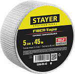 STAYER 5 см х 45 м, 3х3 мм, cетка стеклотканевая самоклеящаяся FIBER-Tape 1246-05-45_z01 купить по цене 223 ₽ в интернет магазине ТЕХСАД