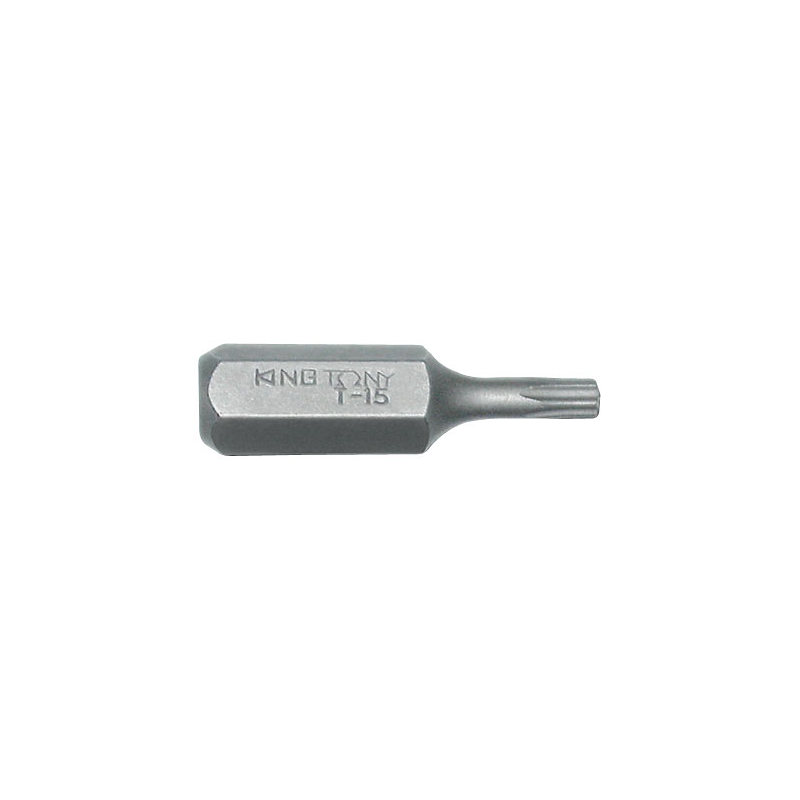 Вставка (бита) торцевая 5/16'', Torx, Т27, L = 32 мм KING TONY 183227T купить по цене 80 ₽ в интернет магазине ТЕХСАД