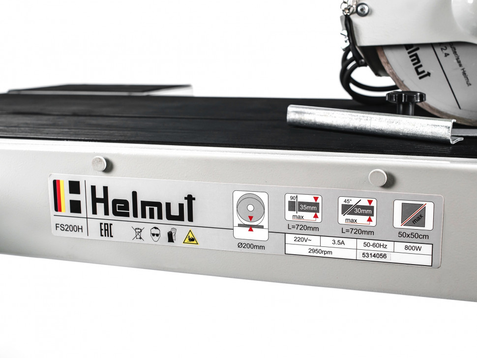 Плиткорез электрический Helmut FS200H купить по цене 36&nbsp;990 ₽ в интернет магазине ТЕХСАД