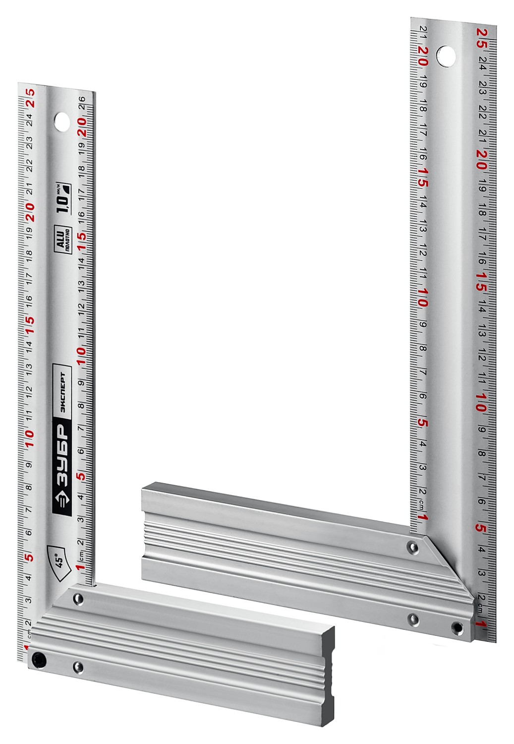 ЗУБР 250 мм, с усиленным алюминиевым полотном, жесткий столярный угольник 34392-25 ЭКСПЕРТ купить по цене 590 ₽ в интернет магазине ТЕХСАД