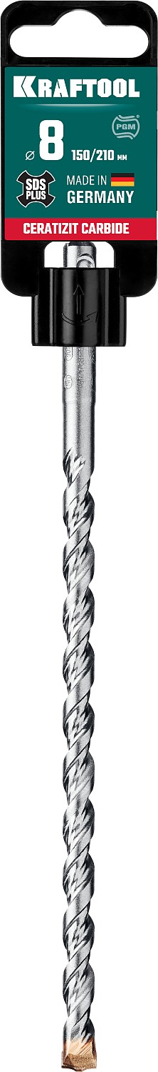 KRAFTOOL 8 х 210 мм, бур SDS-plus 29320-210-08_z02 KRAFTOOL 8 х 210 мм, бур SDS-plus 29320-210-08_z02 купить по цене 500 ₽ в интернет магазине ТЕХСАД