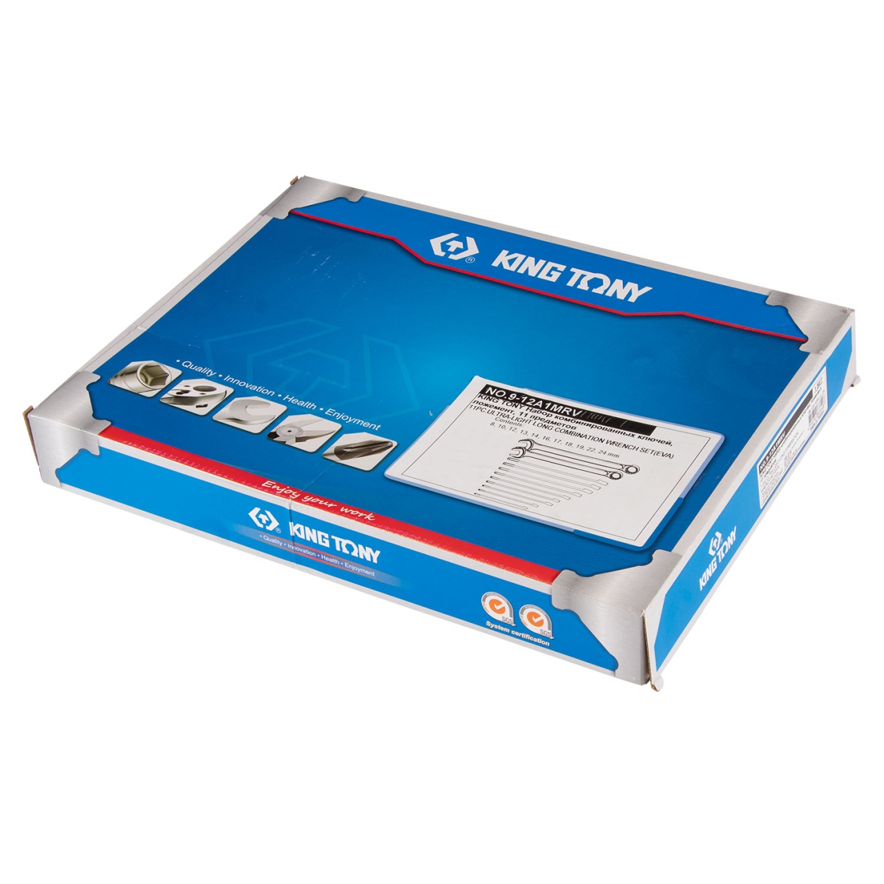 Набор комбинированных удлиненных ключей, ложемент, 11 предметов KING TONY 9-12A1MRV Набор комбинированных удлиненных ключей, ложемент, 11 предметов KING TONY 9-12A1MRV купить по цене 10 300 ₽ в интернет магазине ТЕХСАД