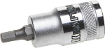 KRAFTOOL 1/2'', S2 сталь, H5, сатинированная, торцовая бита-головка ''INDUSTRIE QUALITAT'' 27908-05_z01 купить по цене 183 ₽ в интернет магазине ТЕХСАД