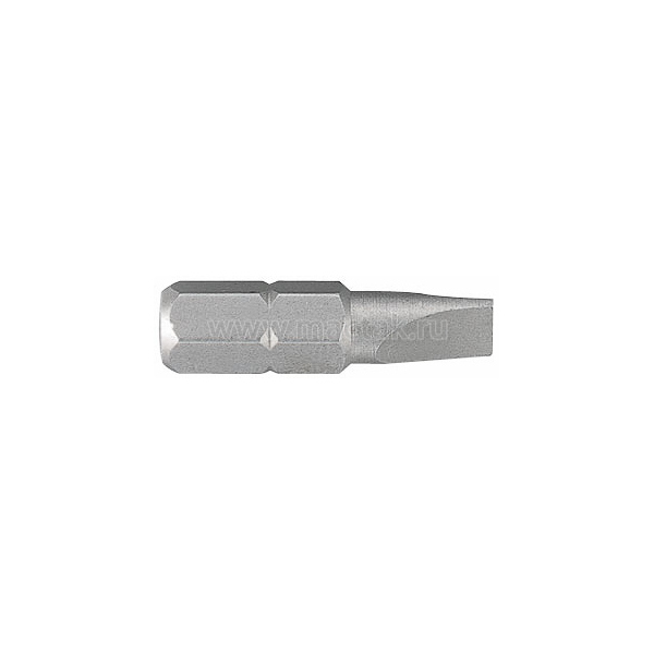 Вставка (бита) торцевая 1/4'', Slotted, 5,5х0,8 мм, L = 25 мм KING TONY 102555S1 купить по цене 40 ₽ в интернет магазине ТЕХСАД