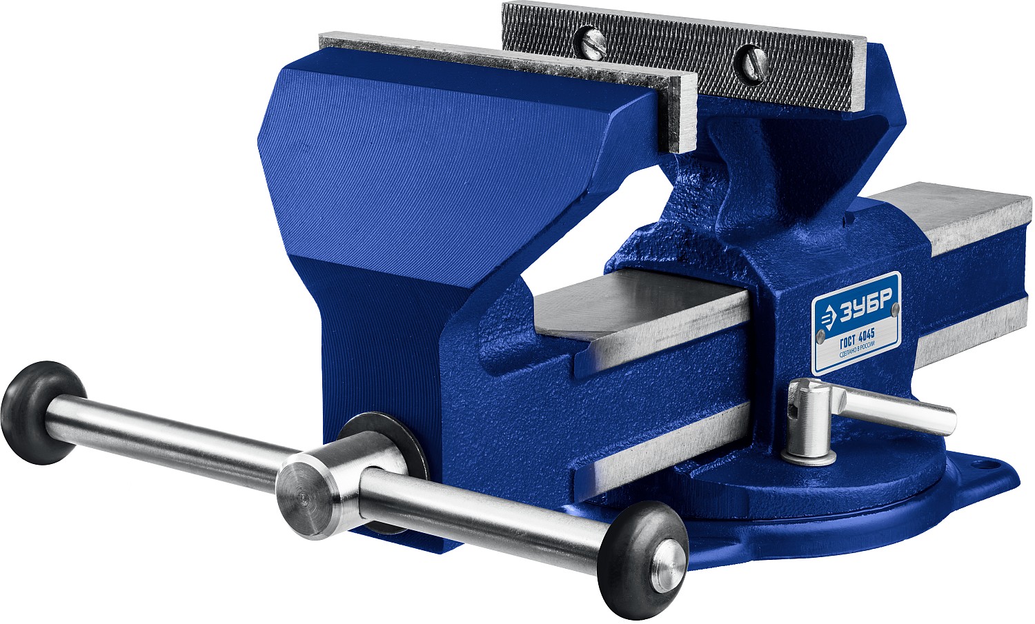 ЗУБР 150 мм, тиски слесарные поворотные УРАЛ 32608-140_z01 Профессионал купить по цене 15&nbsp;480 ₽ в интернет магазине ТЕХСАД