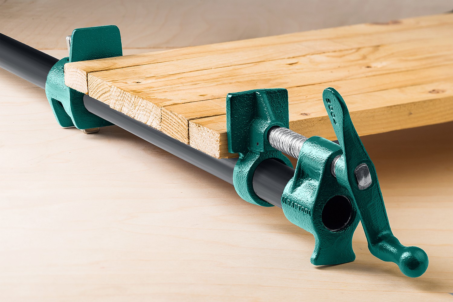 KRAFTOOL 3/4'', струбцина трубная P-34 32302-1 купить по цене 2 790 ₽ в интернет магазине ТЕХСАД