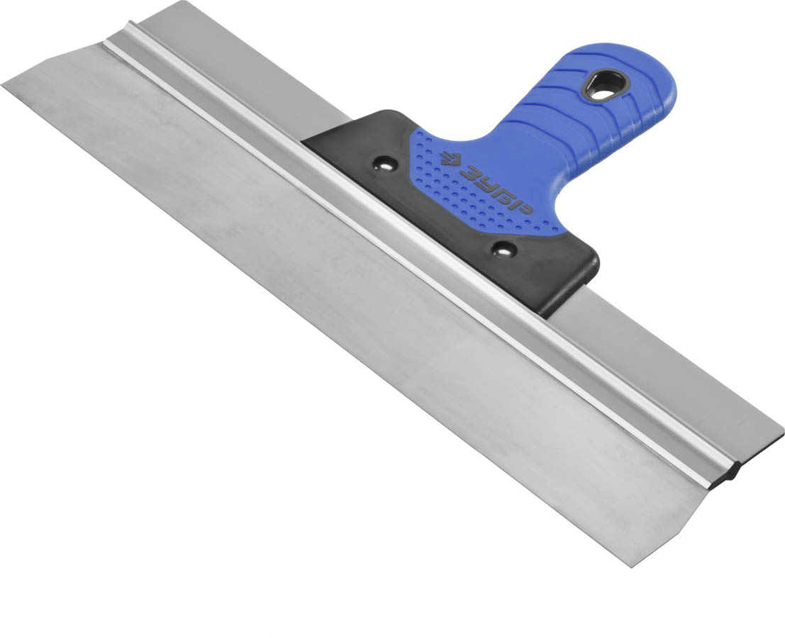 ЗУБР 350 мм, нержавеющее полотно, двухкомпонентная рукоятка, шпатель фасадный 10049-35_z03 Профессионал купить по цене 860 ₽ в интернет магазине ТЕХСАД