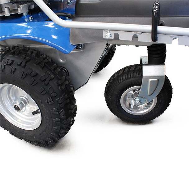 Бензиновая подметальная машина Hyundai HYSW 1000 с электростартером купить по цене 147&nbsp;990 ₽ в интернет магазине ТЕХСАД