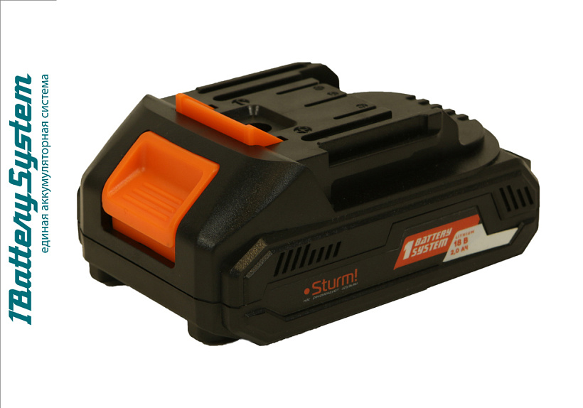 Аккумулятор Sturm! SBP1802 1BatterySystem купить по цене 2 690 ₽ в интернет магазине ТЕХСАД