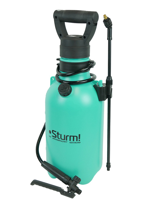 Опрыскиватель садовый ранцевый аккумуляторный Sturm! GS8208U купить по цене 4&nbsp;950 ₽ в интернет магазине ТЕХСАД