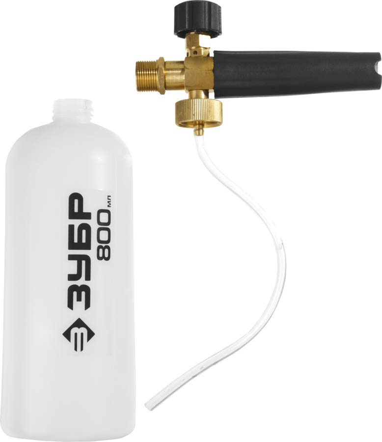 ЗУБР 0.8 л, регулировка выхода пены, пеногенератор для минимоек 70401-375 Мастер купить по цене 2 050 ₽ в интернет магазине ТЕХСАД