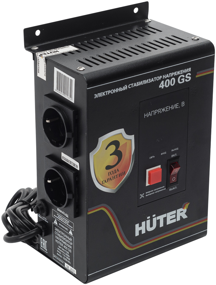 Стабилизатор HUTER 400GS купить по цене 6 090 ₽ в интернет магазине ТЕХСАД