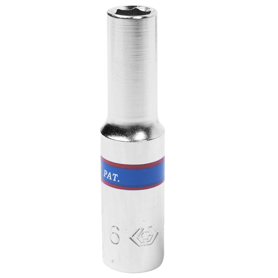 Головка торцевая глубокая шестигранная 1/4'', 6 мм KING TONY 223506M купить по цене 160 ₽ в интернет магазине ТЕХСАД