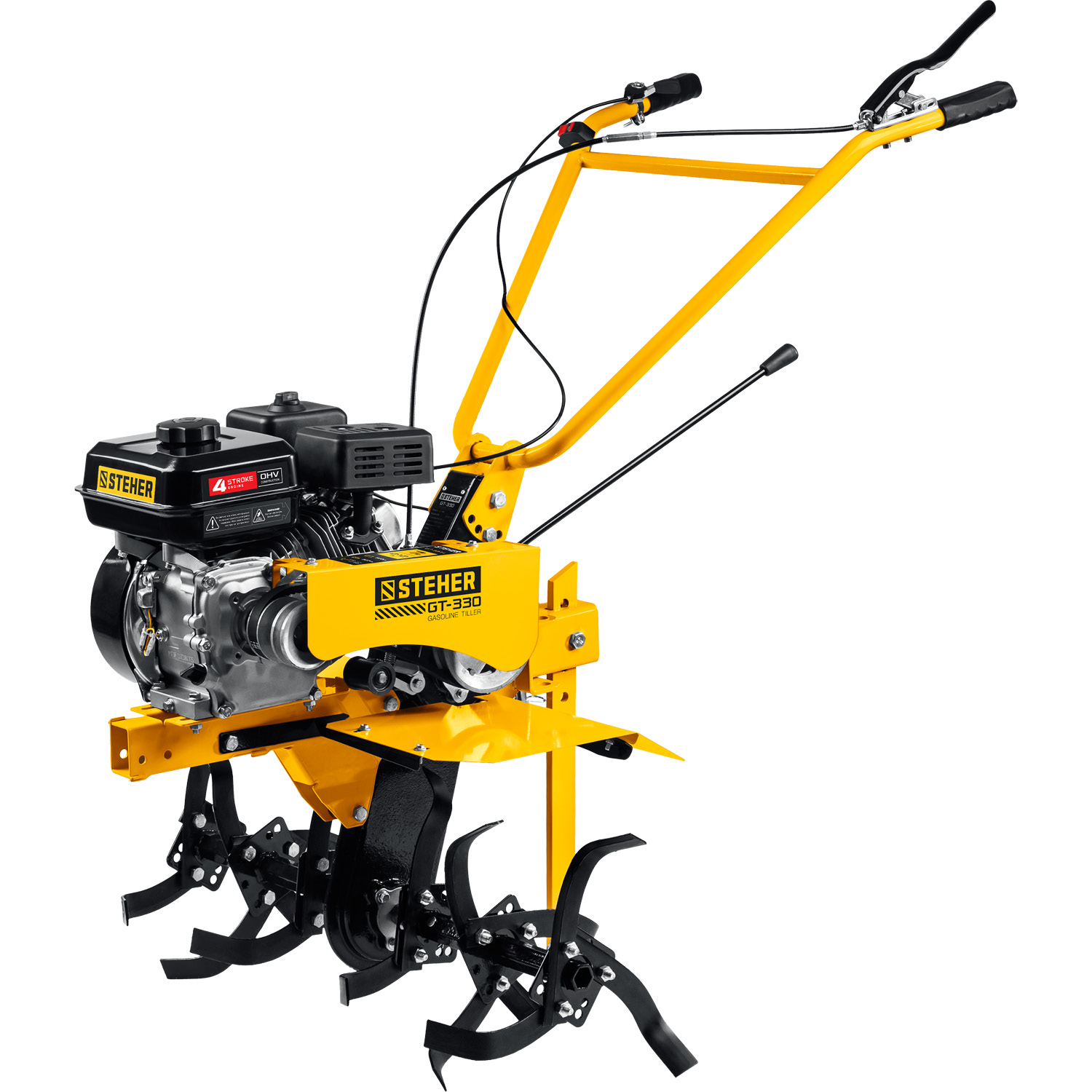 STEHER 7 л.с., мотоблок бензиновый GT-330 купить по цене 40&nbsp;710 ₽ в интернет магазине ТЕХСАД