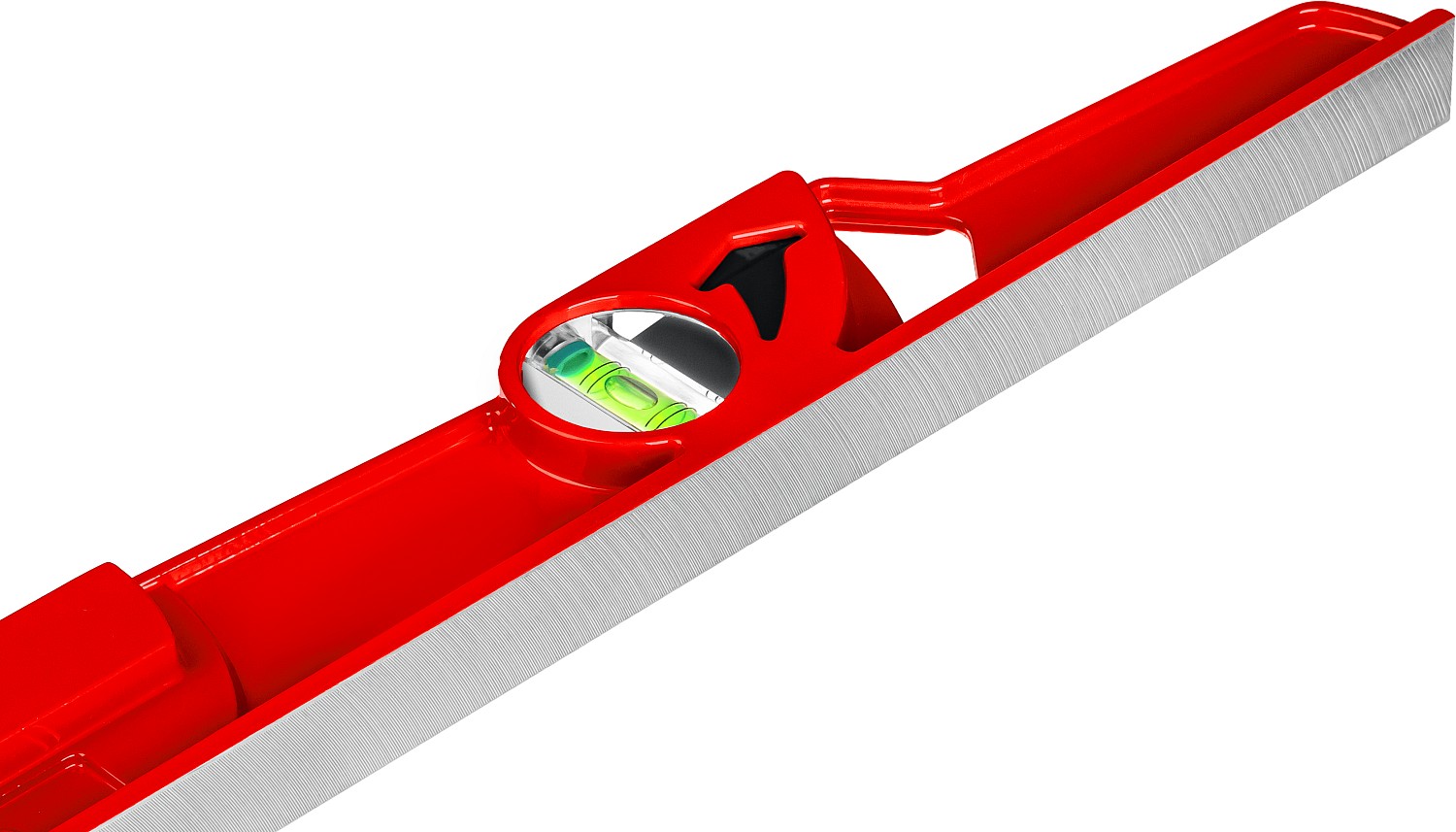 ЗУБР 600 мм, литой универсальный уровень с зеркальным глазком Рельс 34724-060 купить по цене 1 350 ₽ в интернет магазине ТЕХСАД