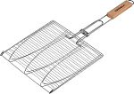 GRINDA 280х280 мм, трехместная, решетка-гриль для рыбы BARBECUE 424721 купить по цене 237 ₽ в интернет магазине ТЕХСАД