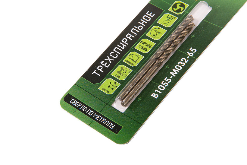 Сверло по металлу БОЕКОМПЛЕКТ B1055-M032-65 Сверло по металлу БОЕКОМПЛЕКТ B1055-M032-65 купить по цене 180 ₽ в интернет магазине ТЕХСАД