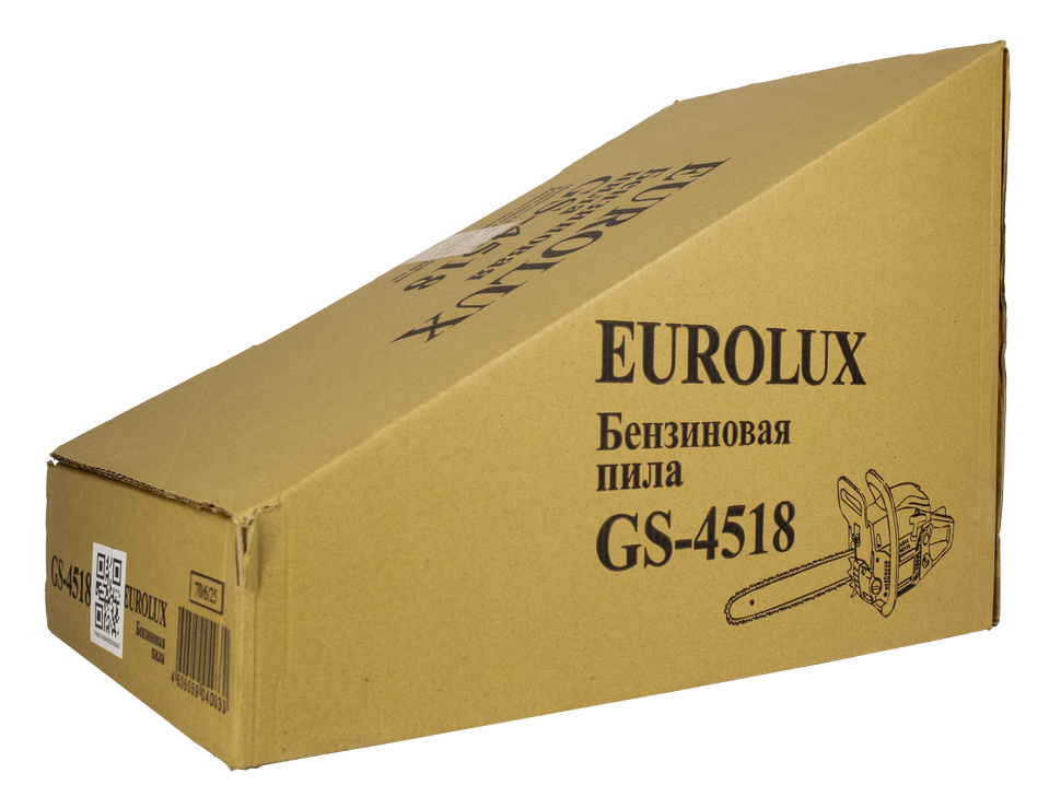 Бензопила Eurolux GS-4518 купить по цене 6&nbsp;790 ₽ в интернет магазине ТЕХСАД