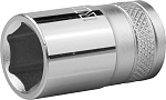 KRAFTOOL 1/2'', 15 мм, Cr-V сталь, хромированная, торцовая головка 27805-15_z01 купить по цене 244 ₽ в интернет магазине ТЕХСАД