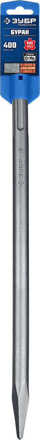 ЗУБР 400 мм, SDS-max, зубило пикообразное 29381-00-400_z01 Профессионал купить по цене 870 ₽ в интернет магазине ТЕХСАД