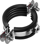 ЗУБР 8 шт., 1 1/4'', оцинкованный, хомут трубный с гайкой 37850-40-45 Мастер купить по цене 470 ₽ в интернет магазине ТЕХСАД