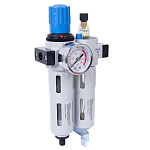 Фильтр влагоотделитель с редуктором и лубрикатор 1/4'', с манометром МАСТАК 690-21 купить по цене 5 750 ₽ в интернет магазине ТЕХСАД