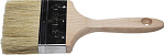ЗУБР 100 мм, 4'', щетина натуральная светлая, деревянная ручка, кисть плоская УНИВЕРСАЛ 01005-100 Эксперт купить по цене 570 ₽ в интернет магазине ТЕХСАД