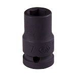 Головка торцевая ударная шестигранная 1/4'', 7 мм KING TONY 253507M купить по цене 130 ₽ в интернет магазине ТЕХСАД