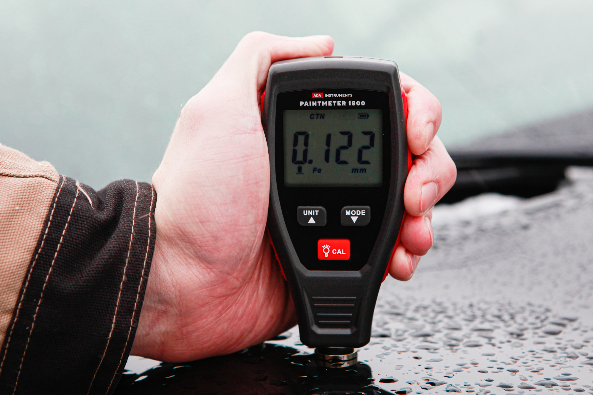 Толщиномер ADA PaintMeter 1800 купить по цене 7 990 ₽ в интернет магазине ТЕХСАД