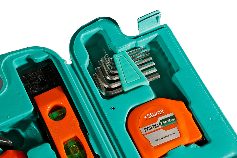 Набор инструментов универсальный 144 пр. Sturm! 1310-01-TS145 купить по цене 2 620 ₽ в интернет магазине ТЕХСАД