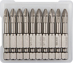 KRAFTOOL PZ2, 50 мм, 10 шт., кованые профессиональные биты X-DRIVE 26123-2-50-10 купить по цене 870 ₽ в интернет магазине ТЕХСАД
