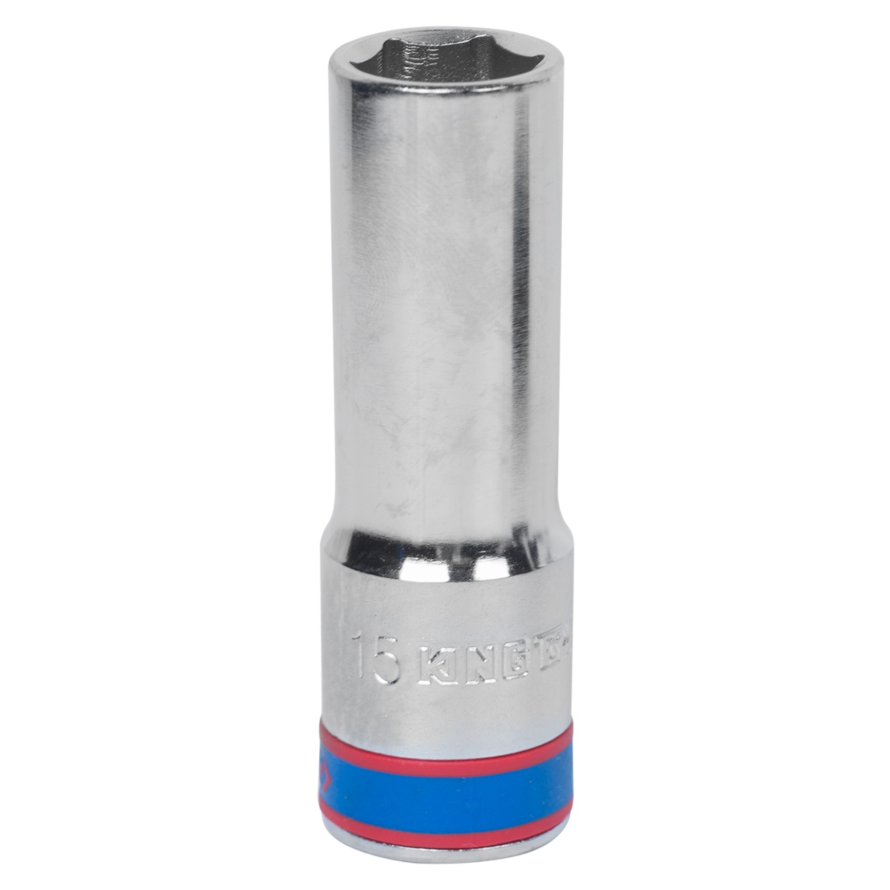 Головка торцевая глубокая шестигранная 1/2'', 15 мм KING TONY 423515M купить по цене 450 ₽ в интернет магазине ТЕХСАД