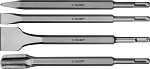 ЗУБР 250 мм, 4 шт., SDS-plus, набор зубил 29360-H4_z01 купить по цене 1 440 ₽ в интернет магазине ТЕХСАД