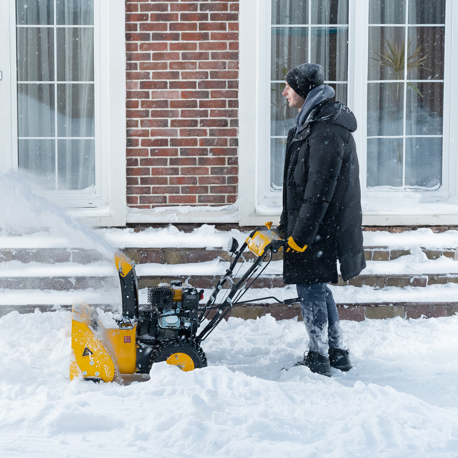 Снегоуборщик бензиновый DENZEL SB 560 LP купить по цене 76&nbsp;000 ₽ в интернет магазине ТЕХСАД