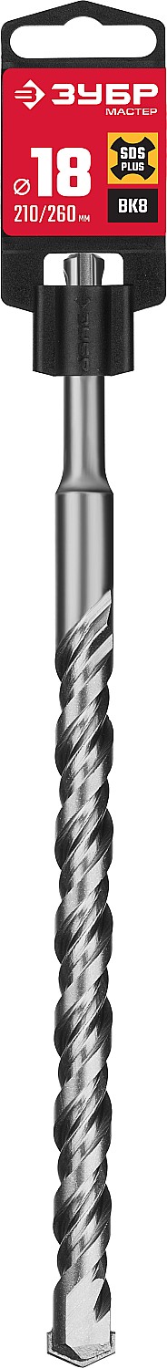 ЗУБР 18 х 260 мм, бур SDS-plus 29315-260-18 купить по цене 400 ₽ в интернет магазине ТЕХСАД
