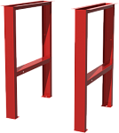 Комплект верстачных опор для бестумбового верстака, красный FERRUM 01.503L-3000 купить по цене 3 027 ₽ в интернет магазине ТЕХСАД