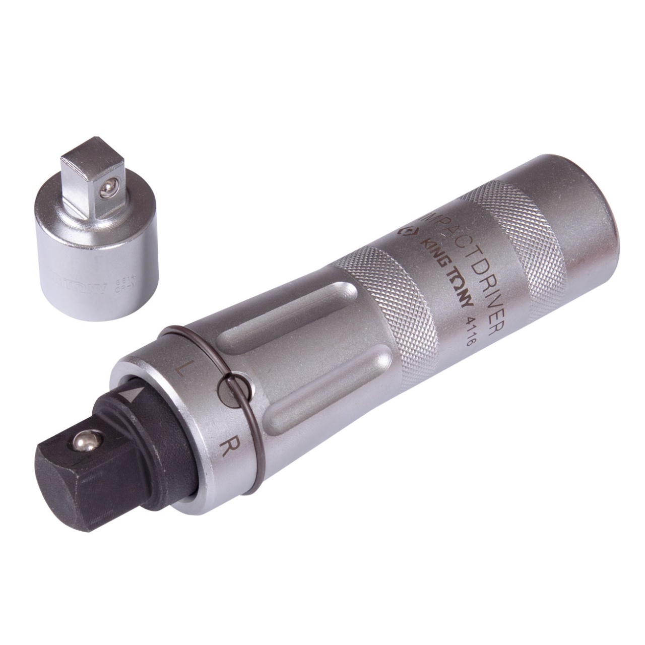 Отвертка ударная 3/4'', 2 предмета KING TONY 4116FR01 Отвертка ударная 3/4'', 2 предмета KING TONY 4116FR01 купить по цене 4 630 ₽ в интернет магазине ТЕХСАД