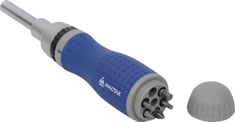 Отвертка со сменными вставками (битами), 19 в 1 МАСТАК 049-19B купить по цене 2 330 ₽ в интернет магазине ТЕХСАД