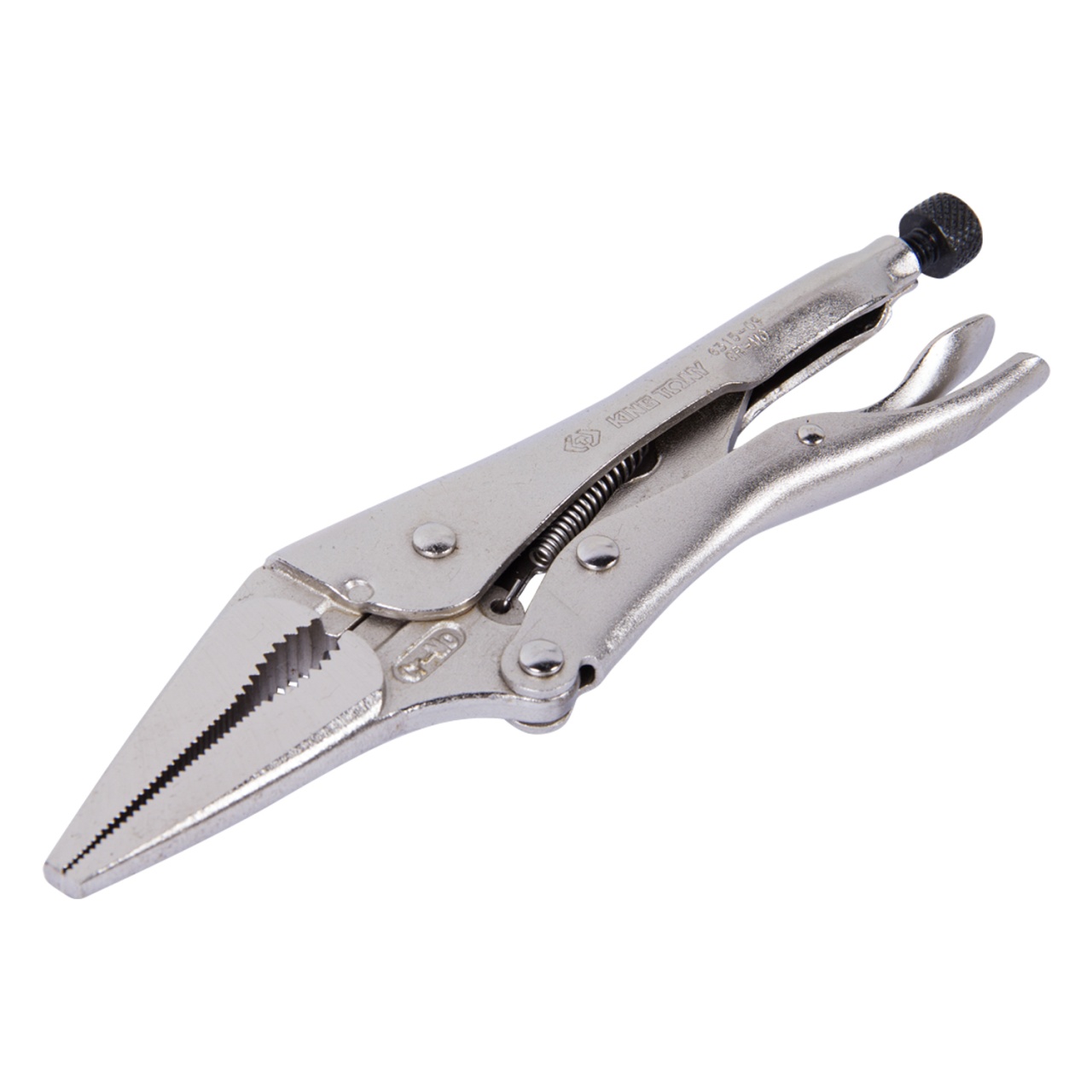 Зажим с фиксатором 221 мм, тонконосый KING TONY 6315-09 купить по цене 1 490 ₽ в интернет магазине ТЕХСАД