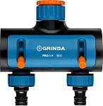 GRINDA  3/4'' х 1'', поливочный, с внутренней резьбой, распределитель двухканальный TS 8-426312_z02 PROLine купить по цене 690 ₽ в интернет магазине ТЕХСАД